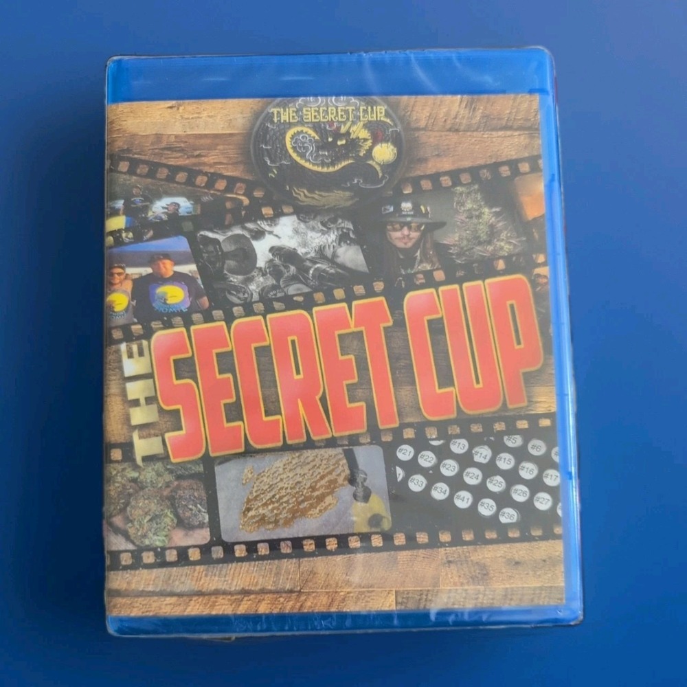 The Secret Cup Cannabis Product Competition Authentic Achievements Blu-ray Disc